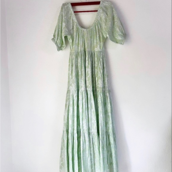 Roberta Roller Rabbit Silver & Mint Clermont Dress - Picture 3 of 7